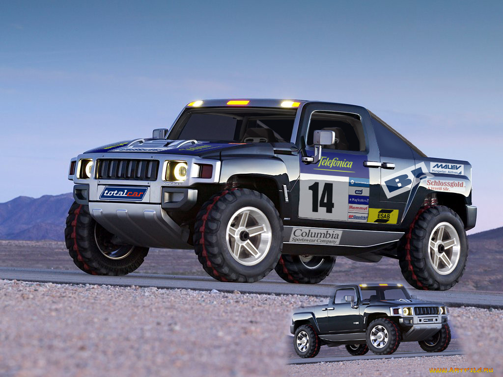 hummer, h3t, 